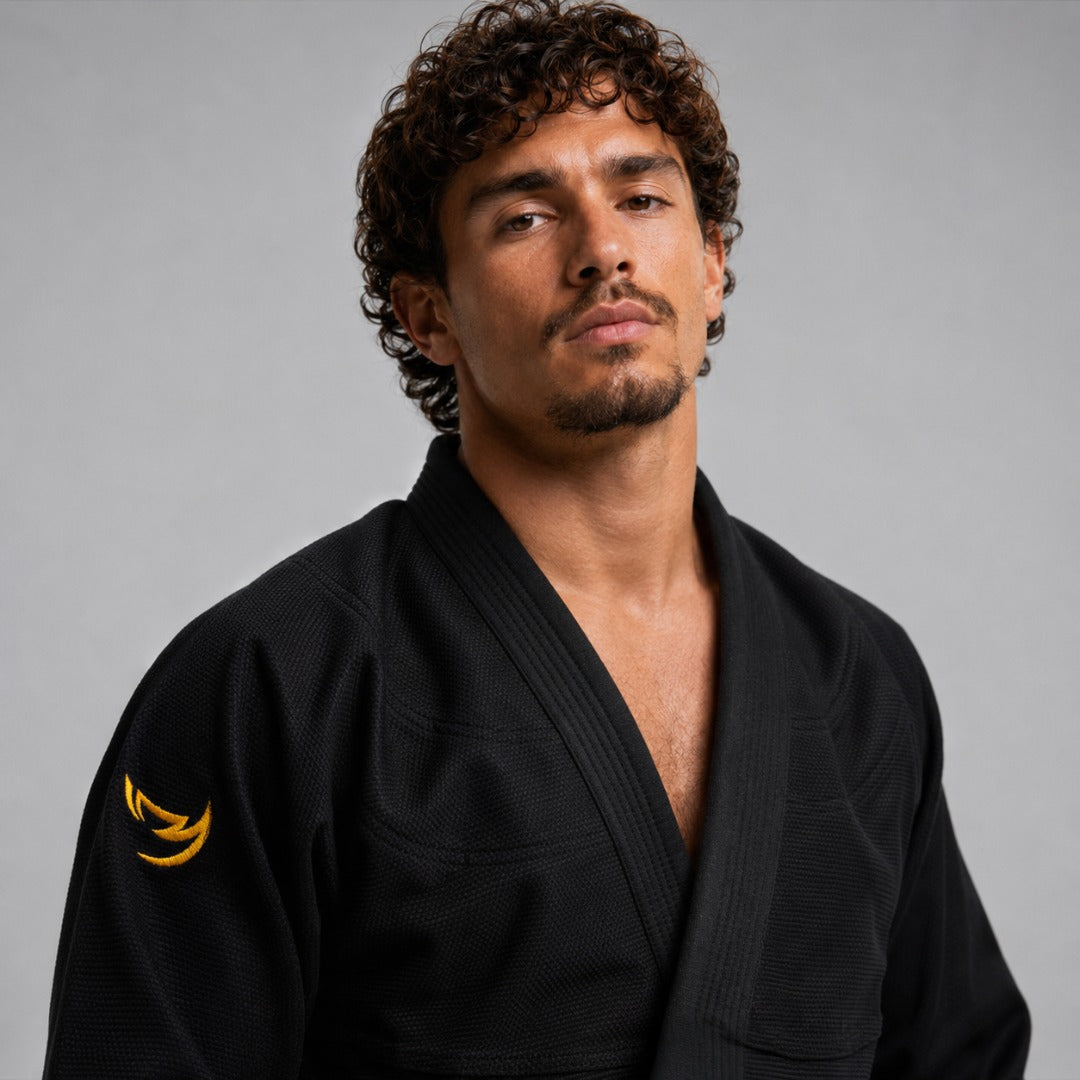 Ghost V-Lite BJJ Gi Black/Yellow