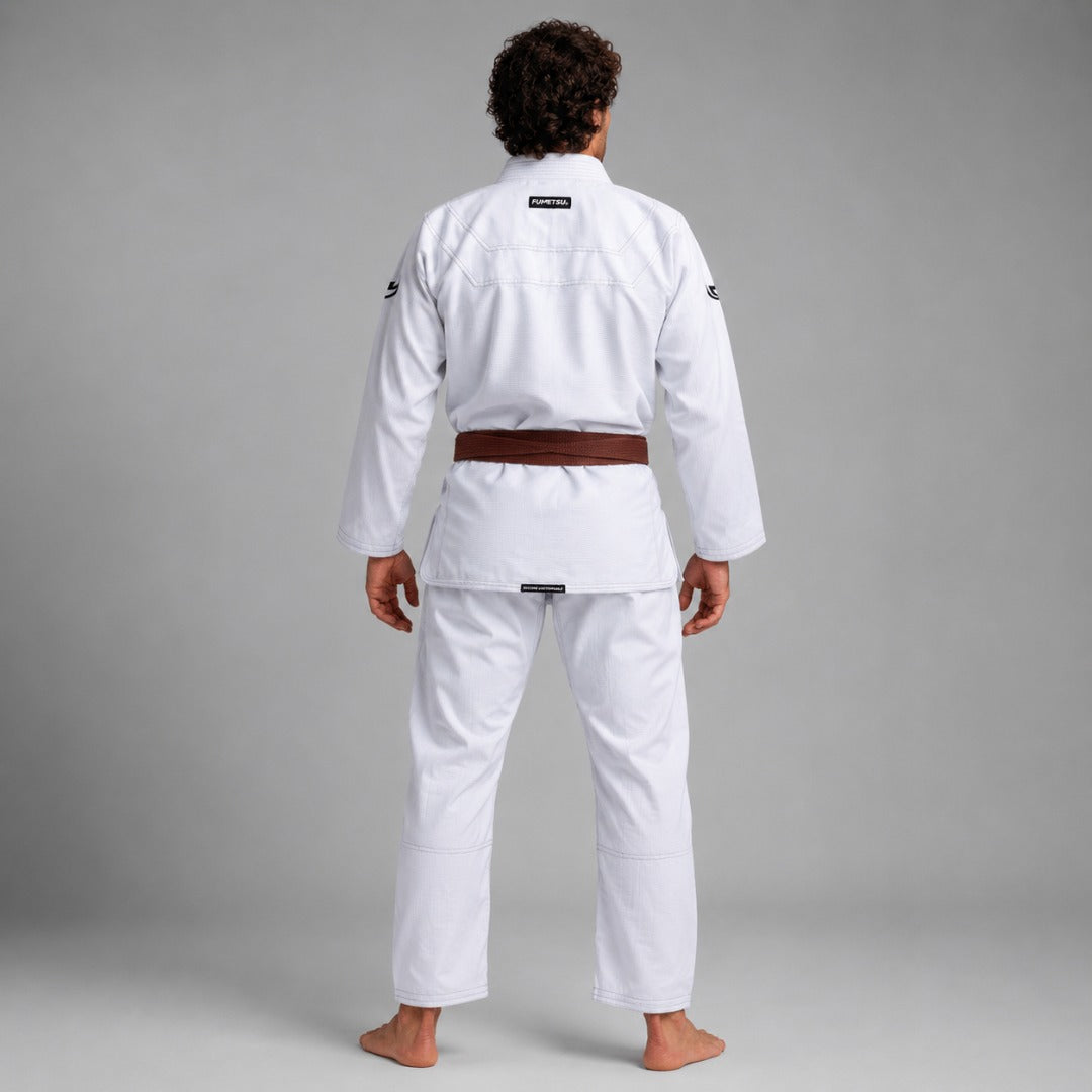 Weiß/Schwarz Ghost V-Lite BJJ Gi