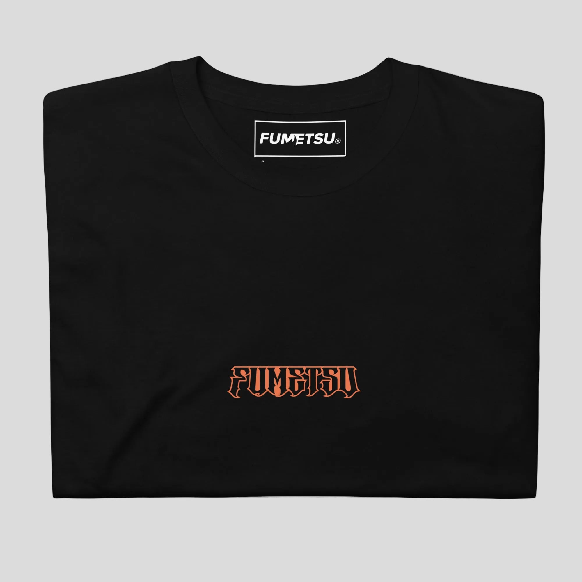 Immortal Tiger T-Shirt Black/Orange Folded