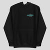 Inked - Snake Hoodie Black/Teal