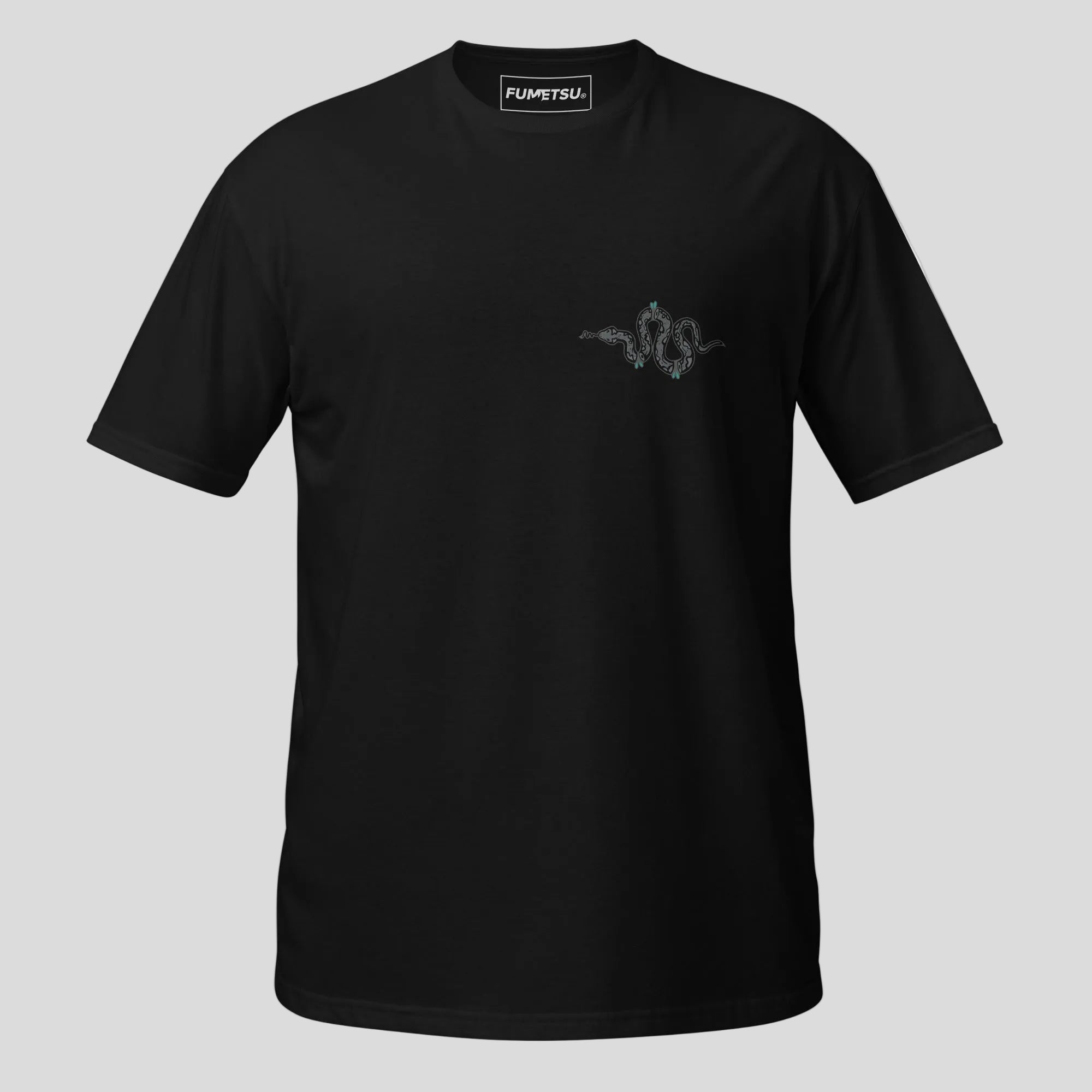 Inked - Snake T-Shirt Black/Grey/Teal