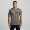 Inked - Snake T-Shirt Charcoal/Red