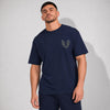 Inked - Wings T-Shirt Navy/Teal