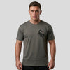 Inked - Scorpion T-Shirt Charcoal/Red