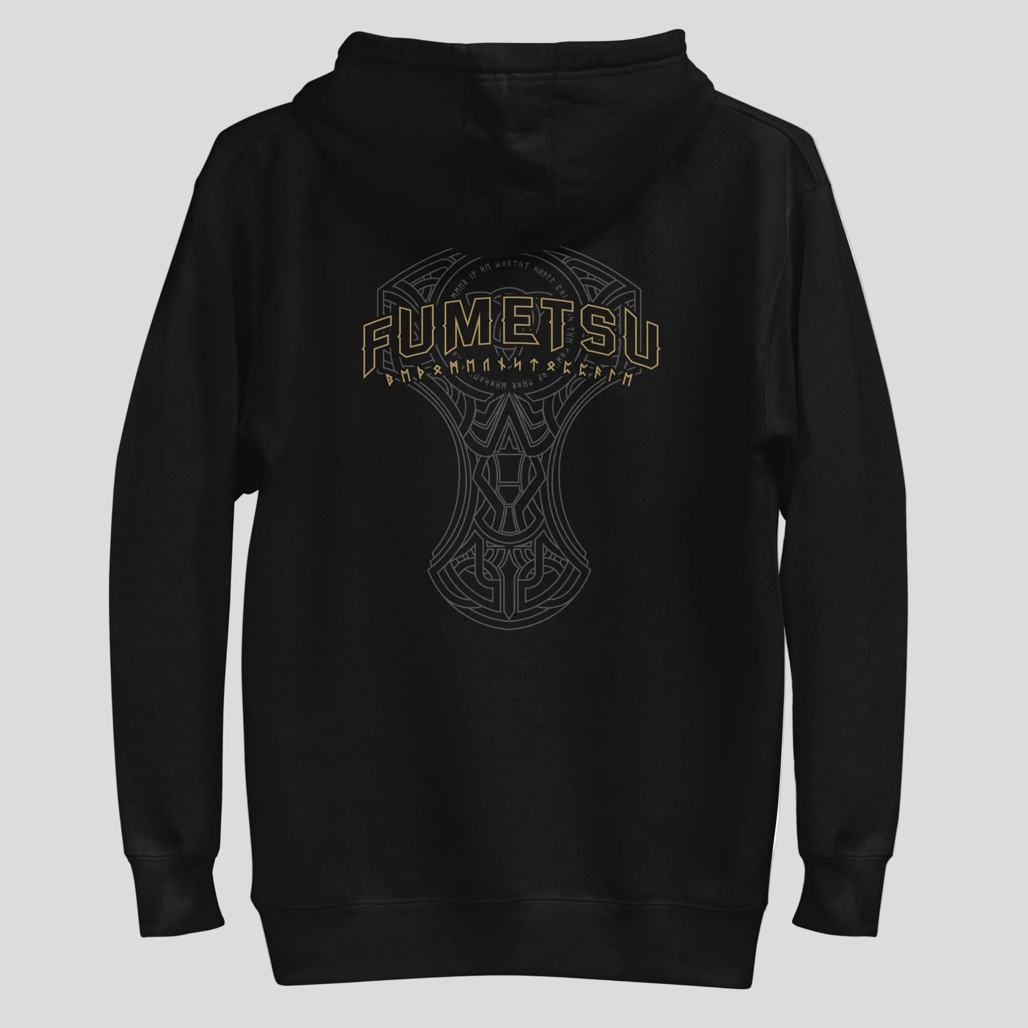 Mjolnir Hoodie Black Back