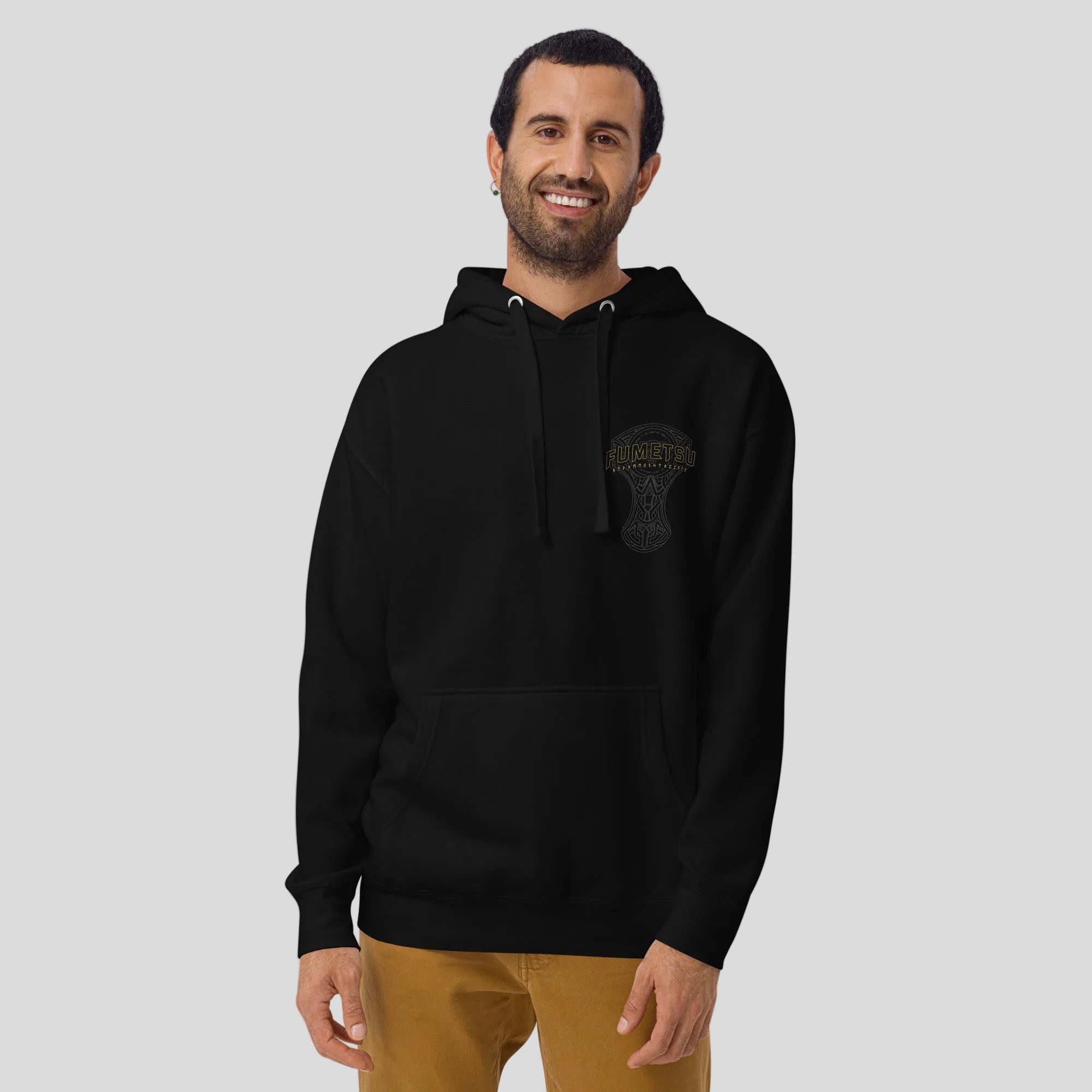 Mjolnir Hoodie Black Lifestyle
