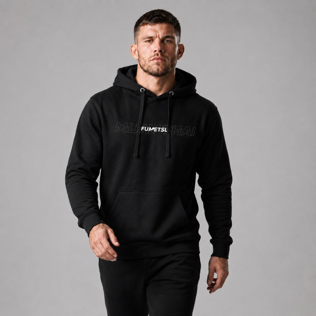 Muay Thai Discipline Hoodie Black