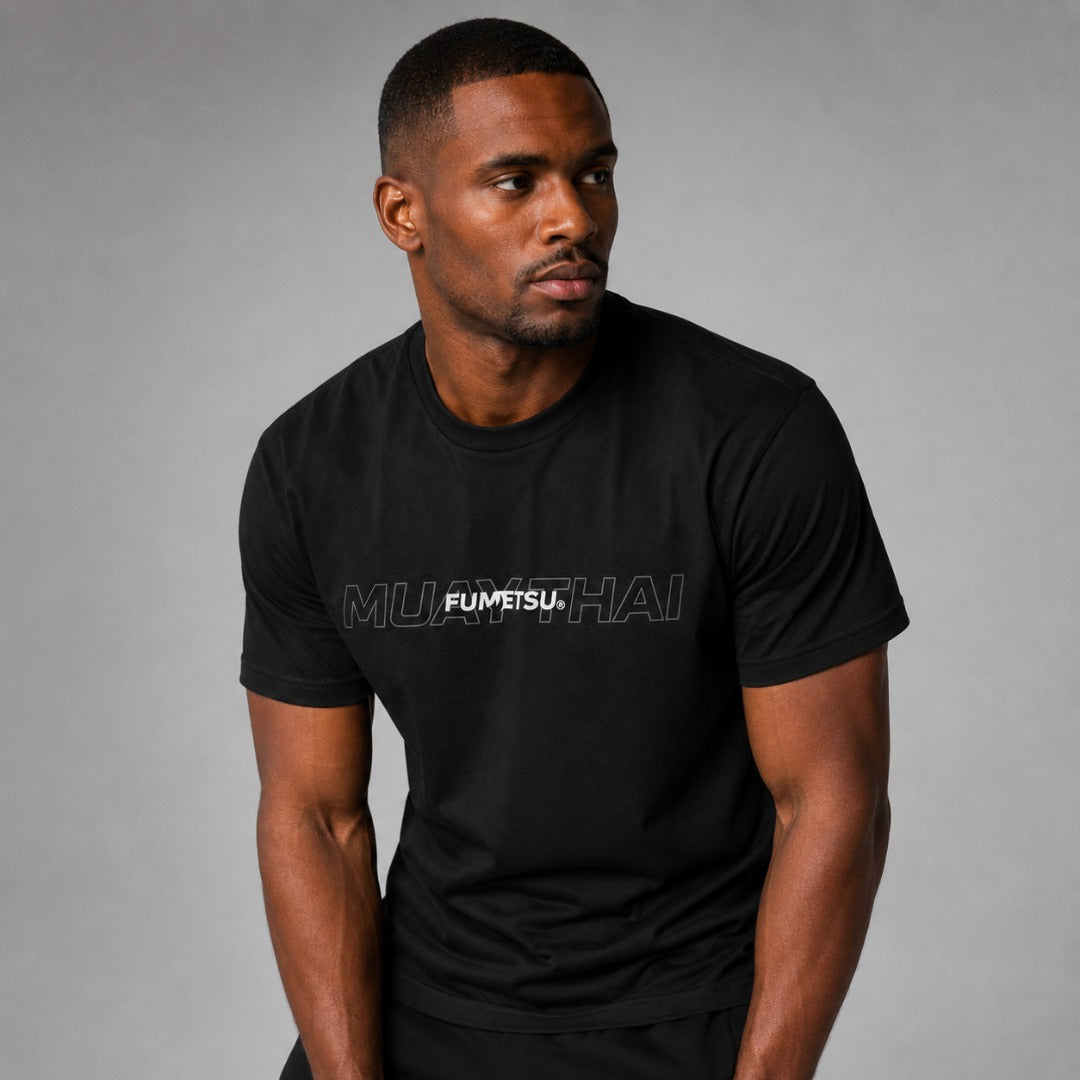 Muay Thai Discipline T-Shirt Black