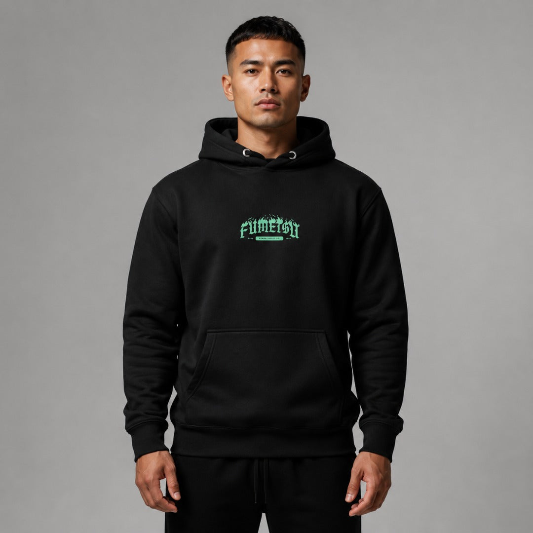 Oni Demon Hoodie Black/Blue