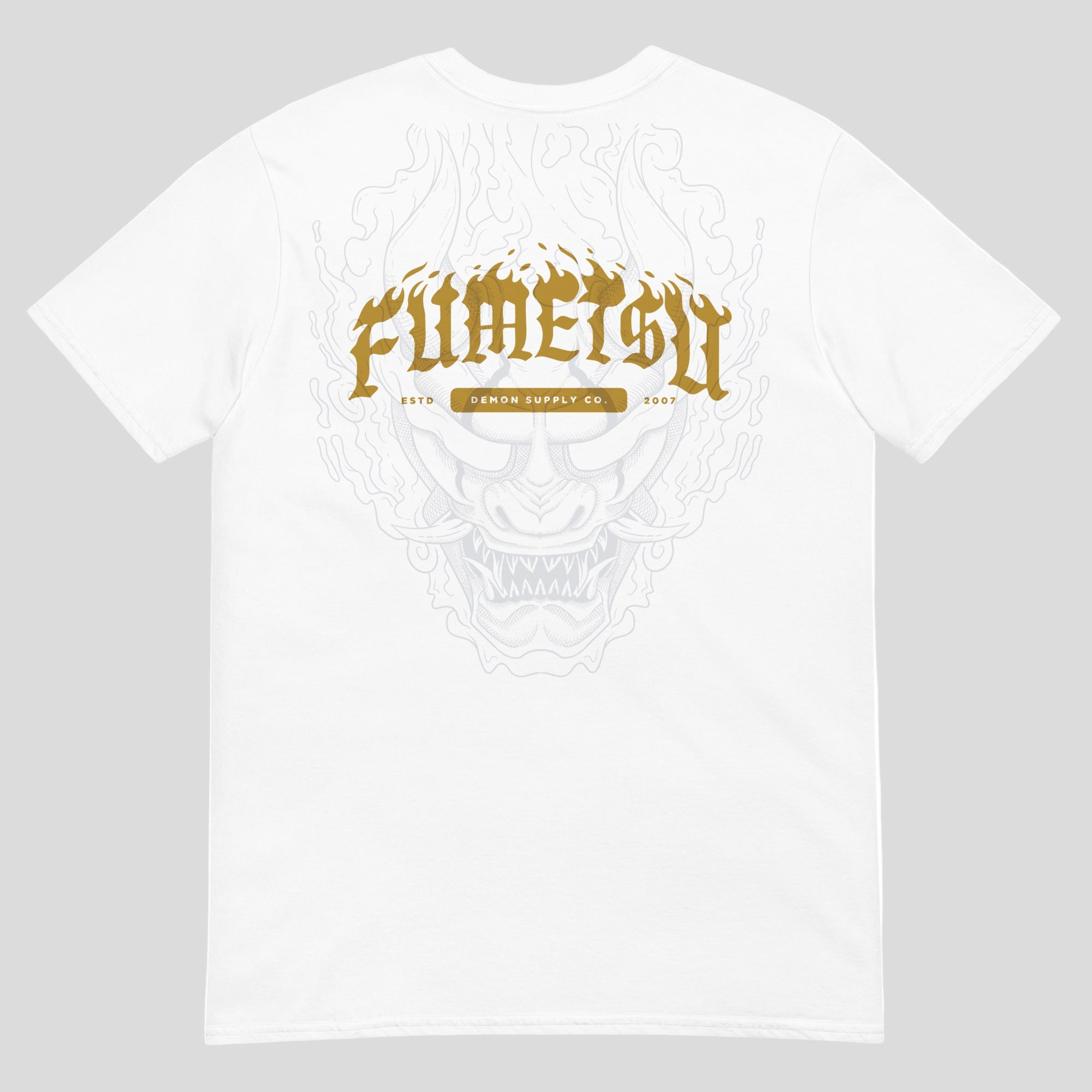 Oni Demon T-Shirt White Back 1