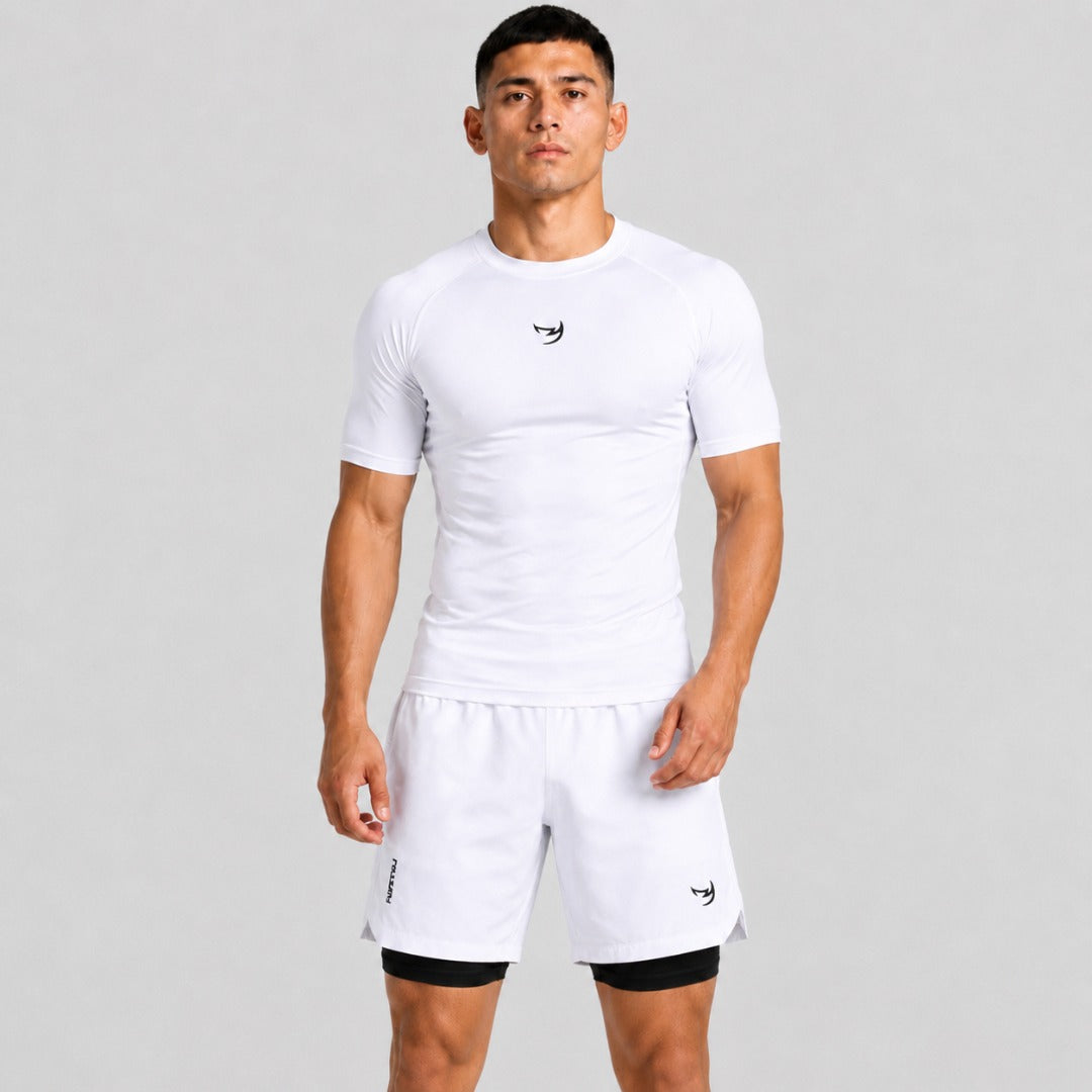 Origins Dual Layer Shorts White