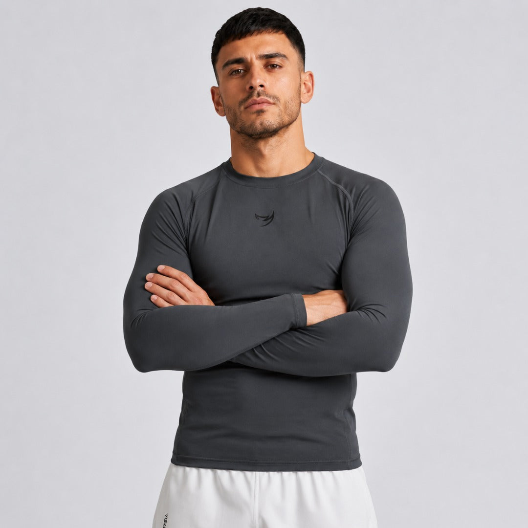 Origins Long Sleeve Rash Guard Grey