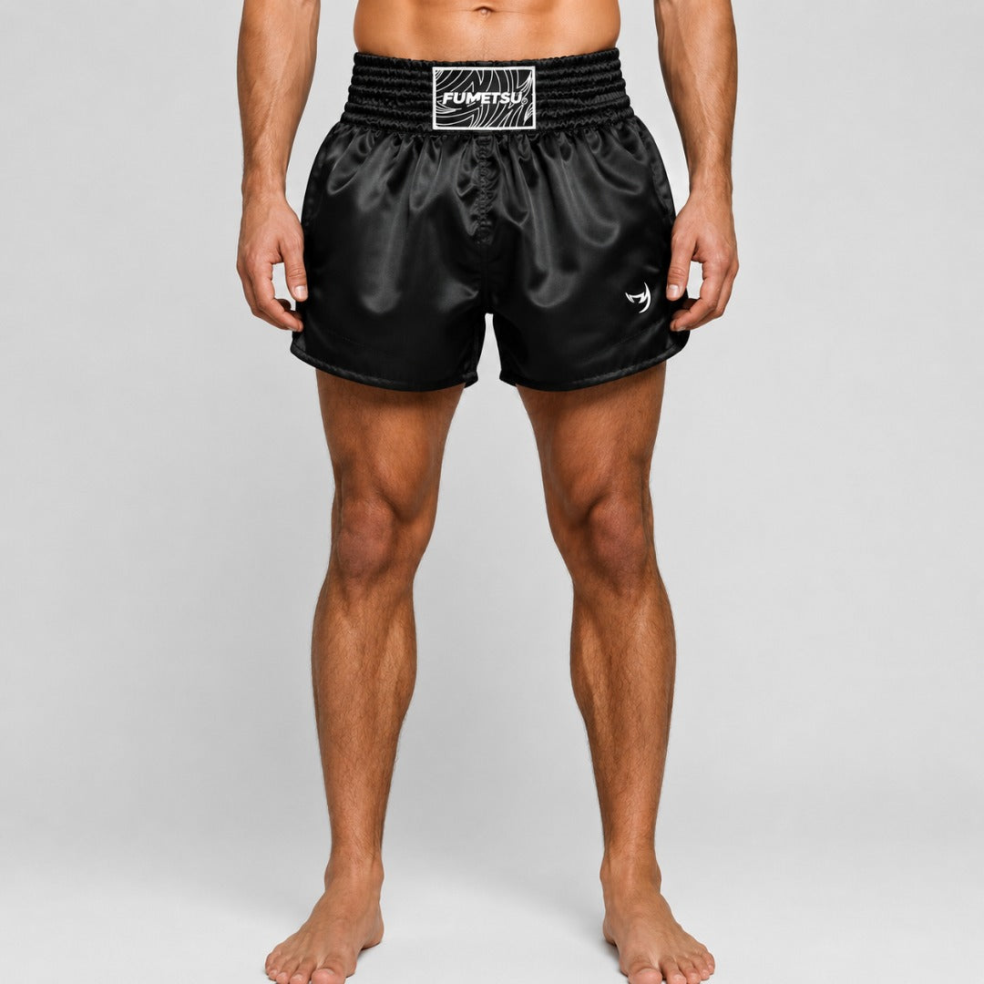 Short Muay Thai Black Origins