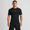 Origins Short Sleeve Rash Guard Black