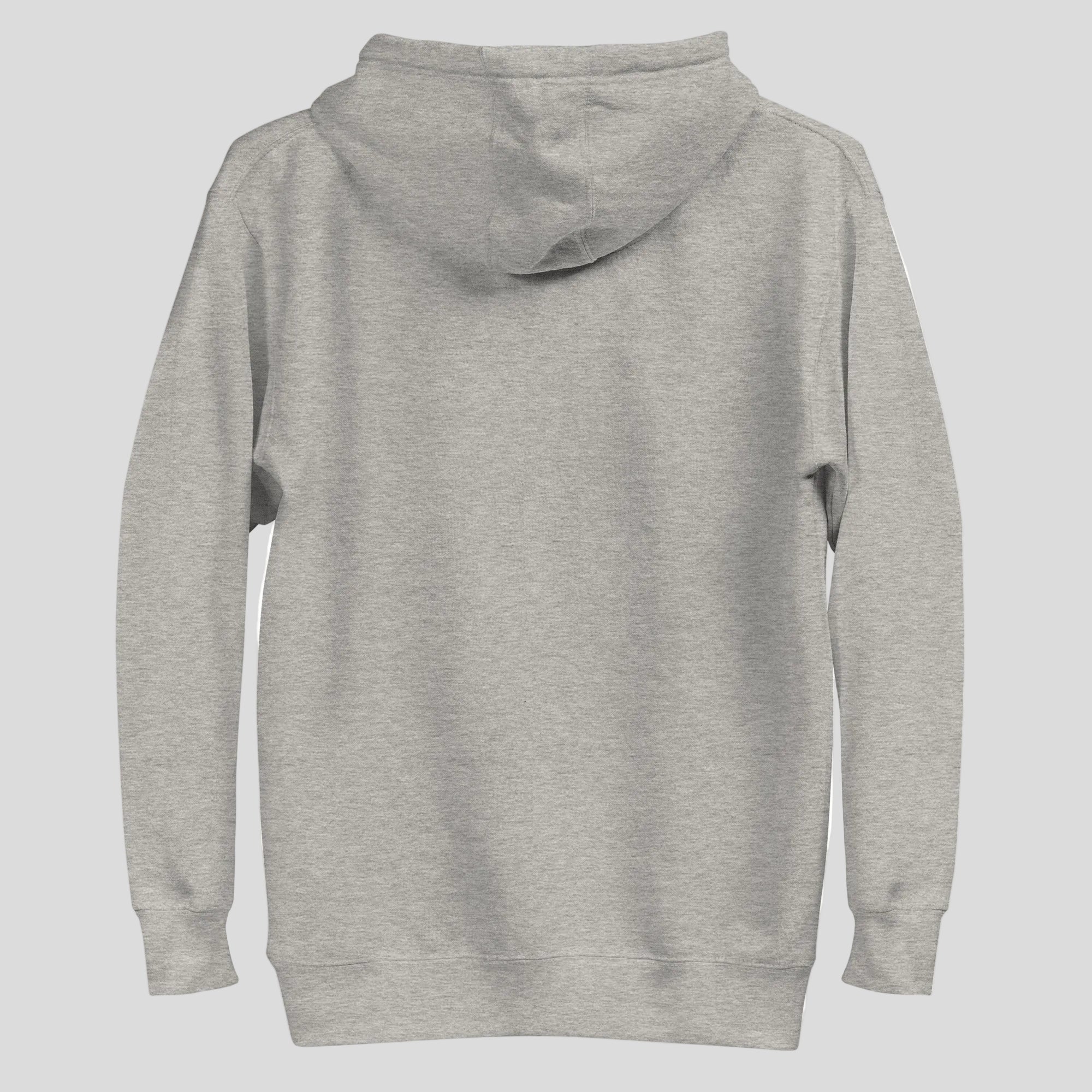 Rhino Hoodie Grey Back