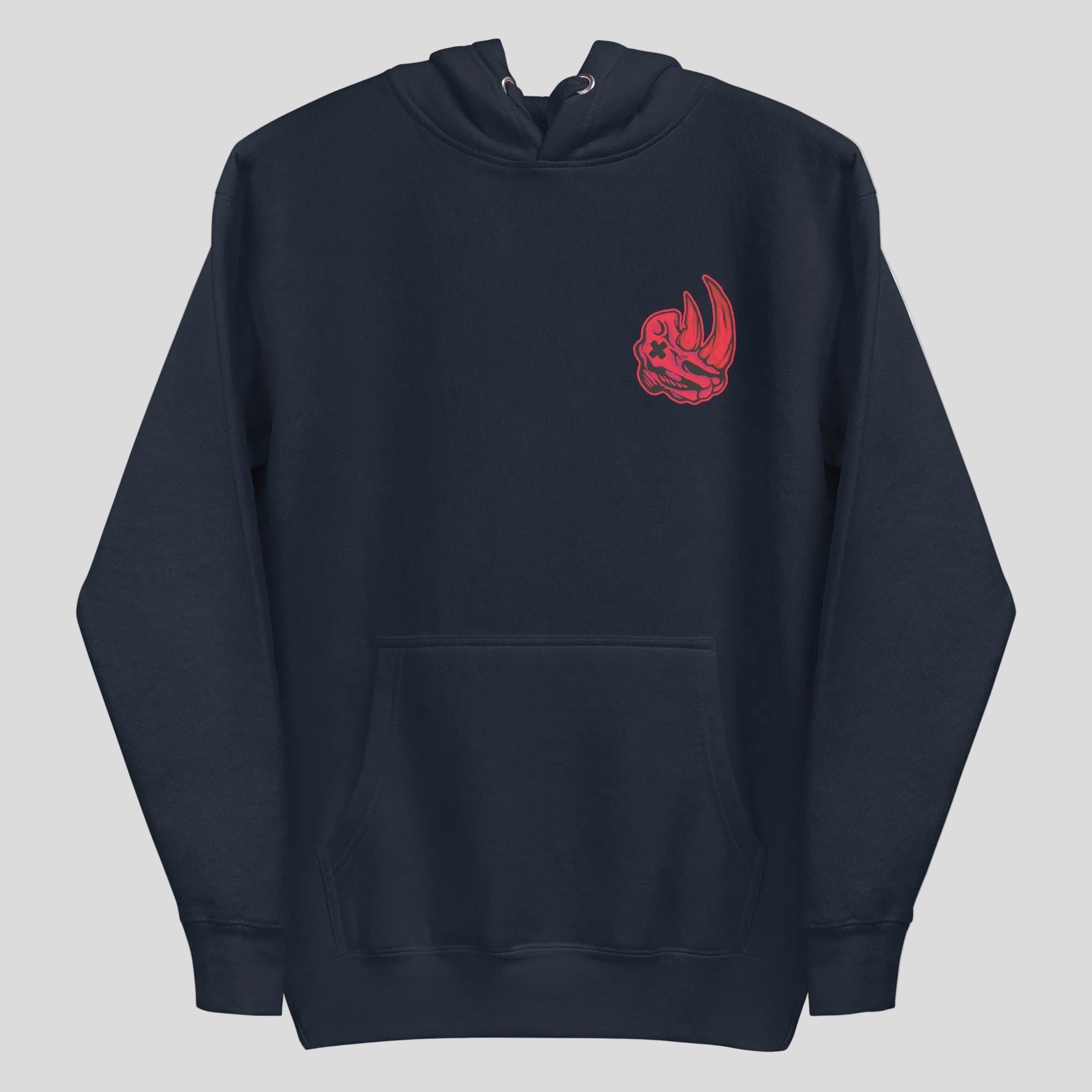 Rhino Hoodie Navy/Red