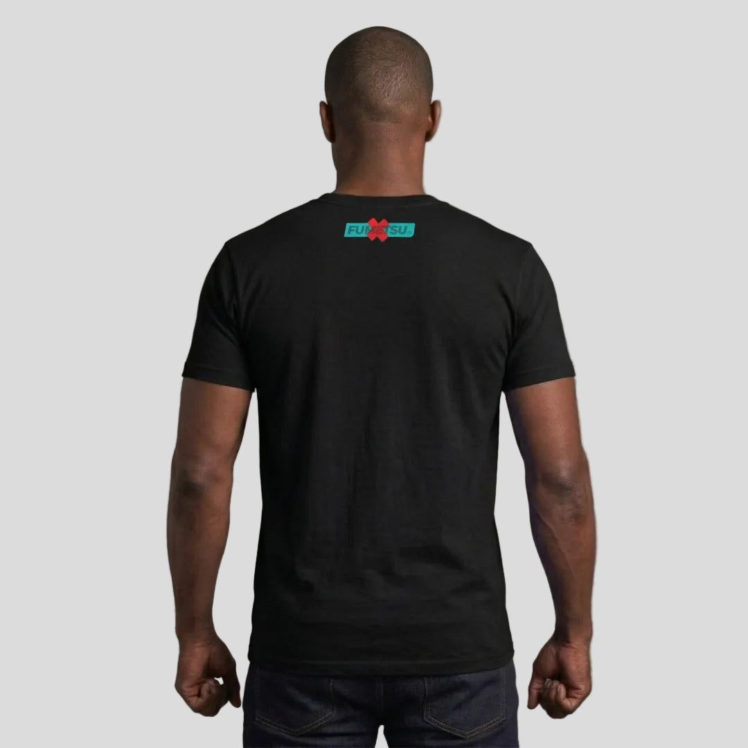 Rhino T-Shirt Black/Blue/Red Lifestyle 2