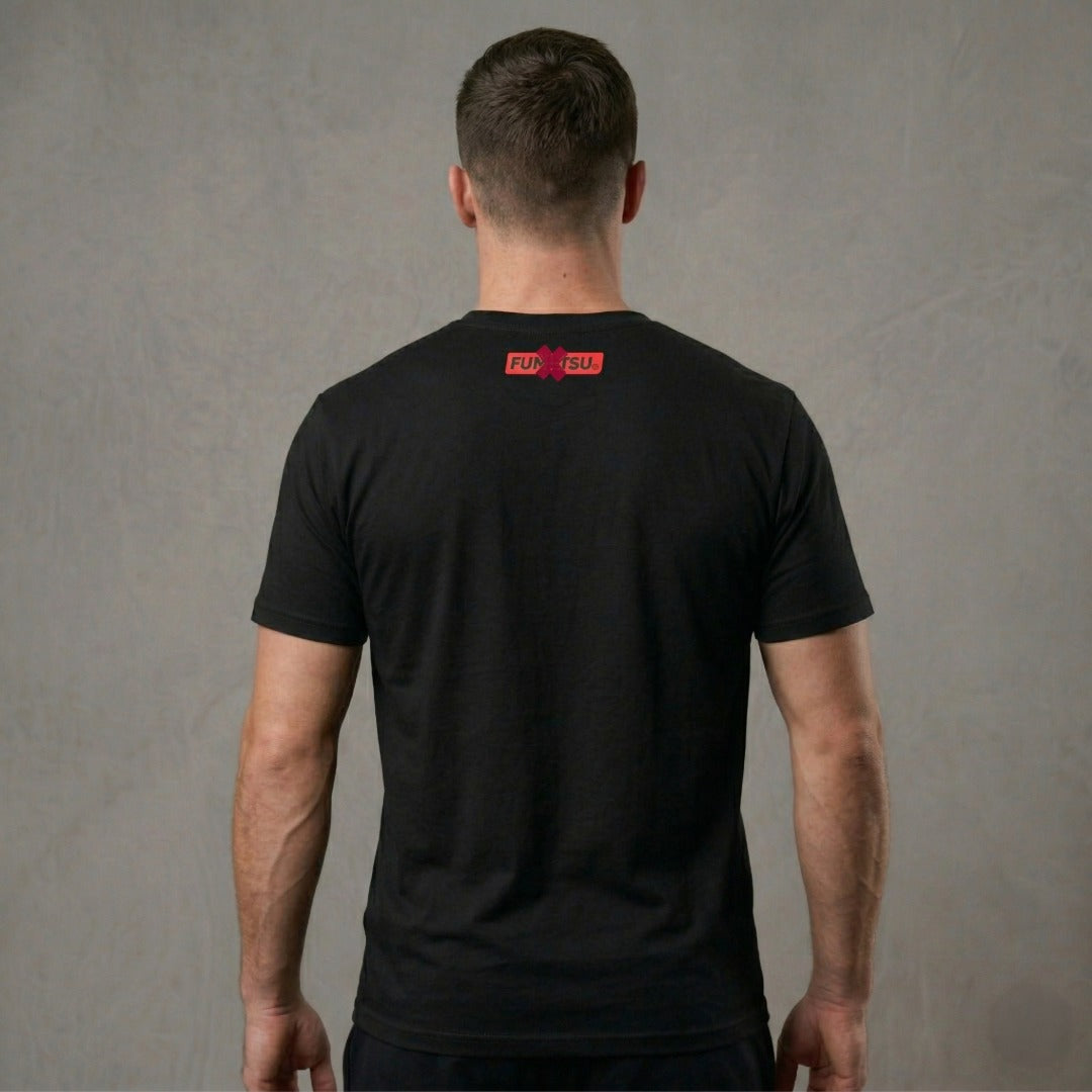 Rhino T-Shirt Black/Red Lifestyle 2