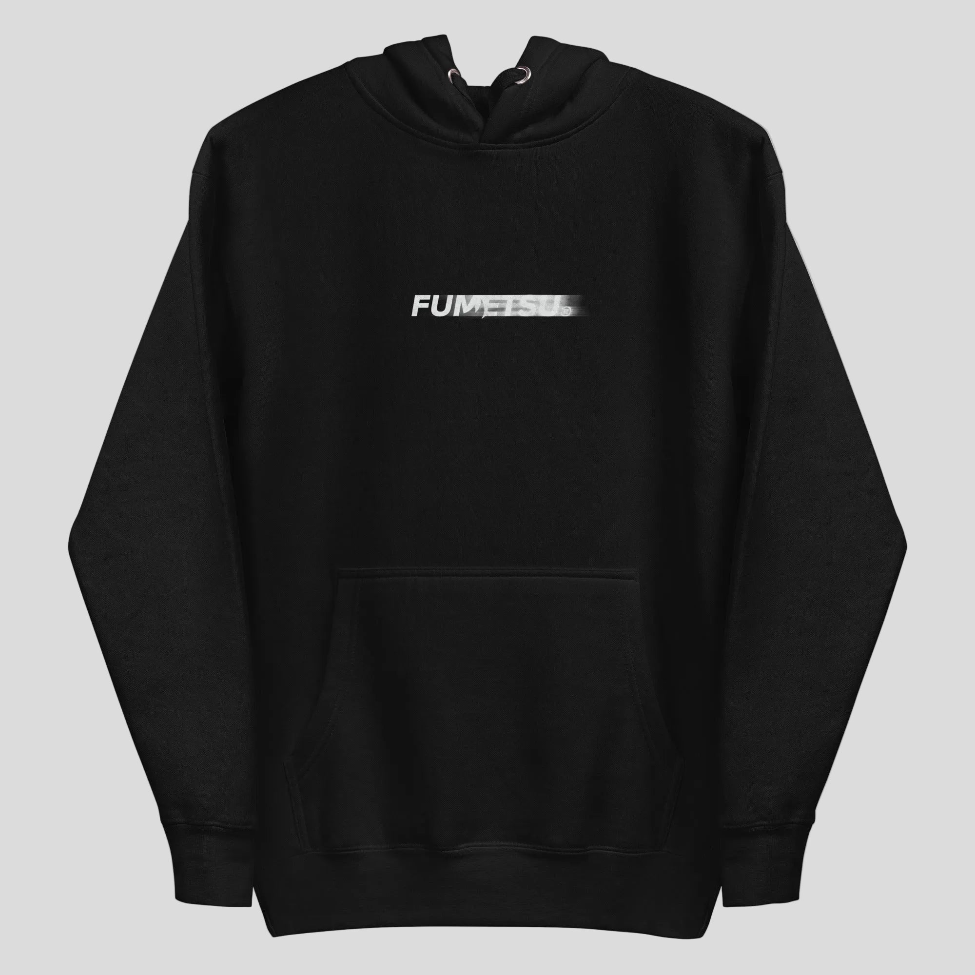Signature Blur Hoodie Black