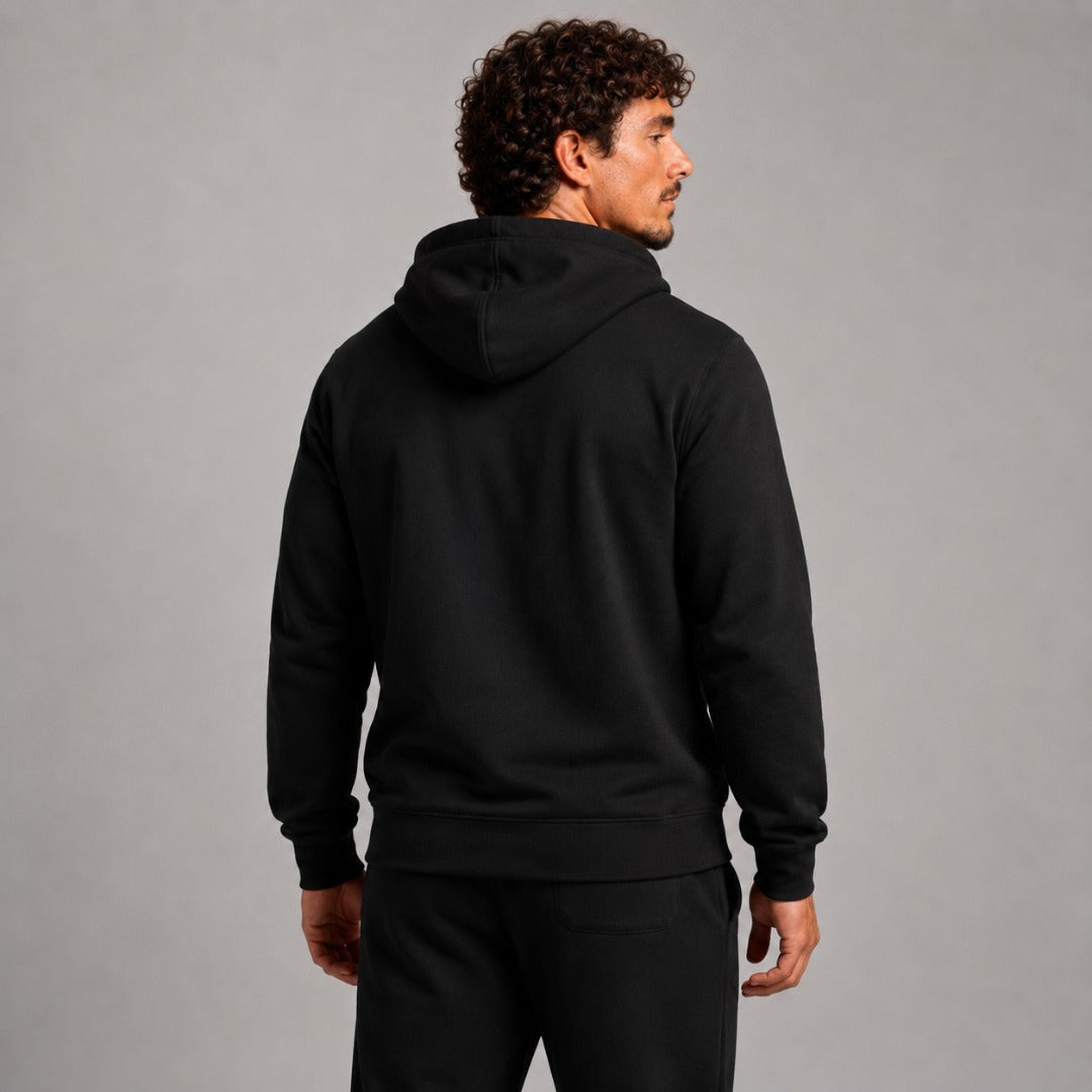 Signature Blur Hoodie Black