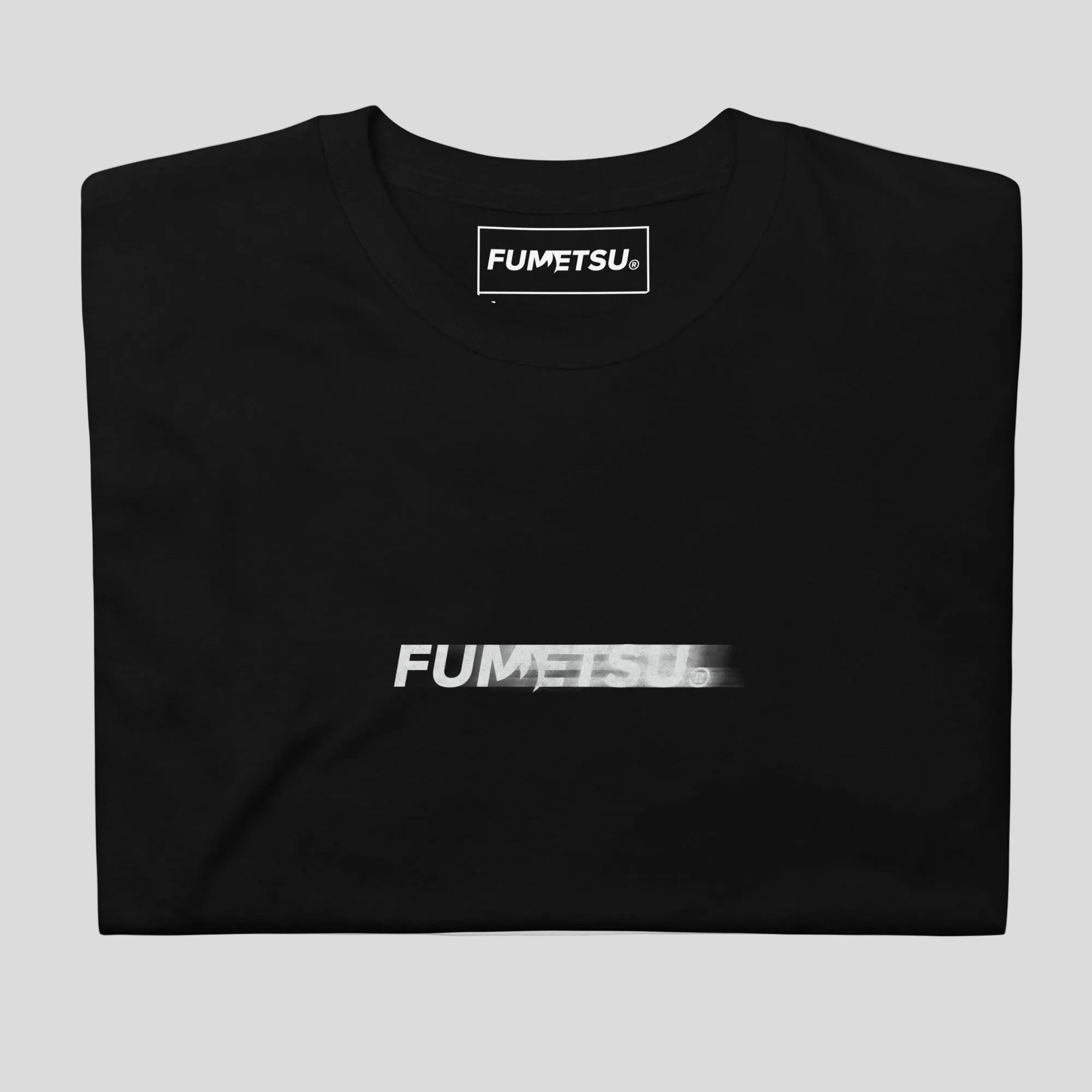 Signature Blur T-Shirt Black Folded