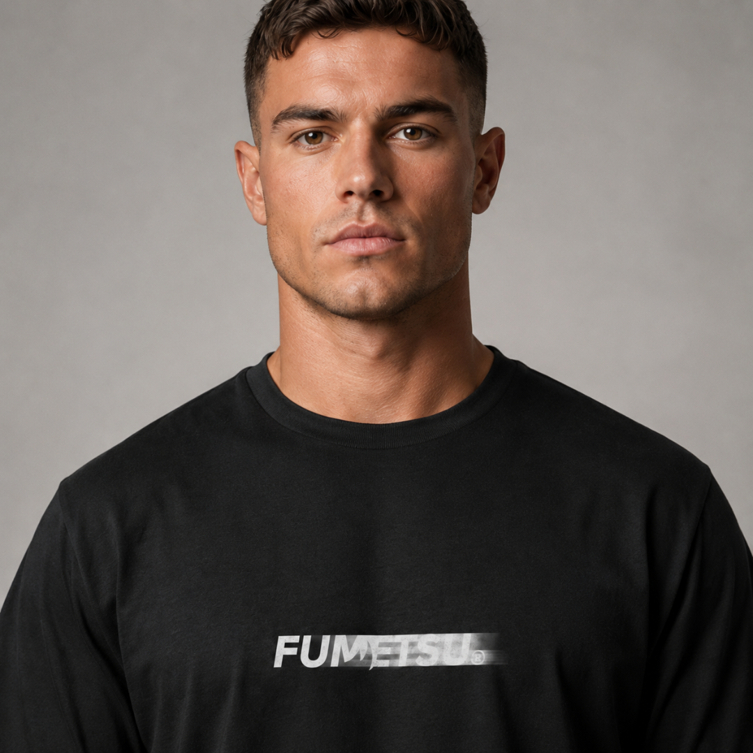 Signature Blur T-Shirt Black