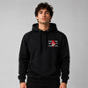 Snake Eyes Hoodie Black/Red