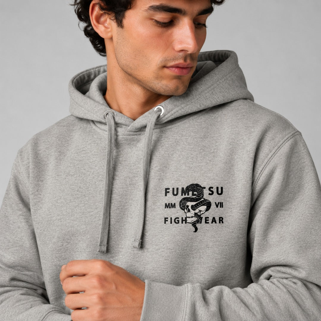 Snake Eyes Hoodie Grey