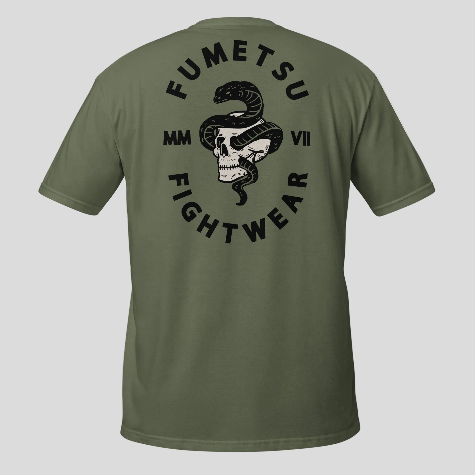 Snake Eyes T-Shirt Military Green Back