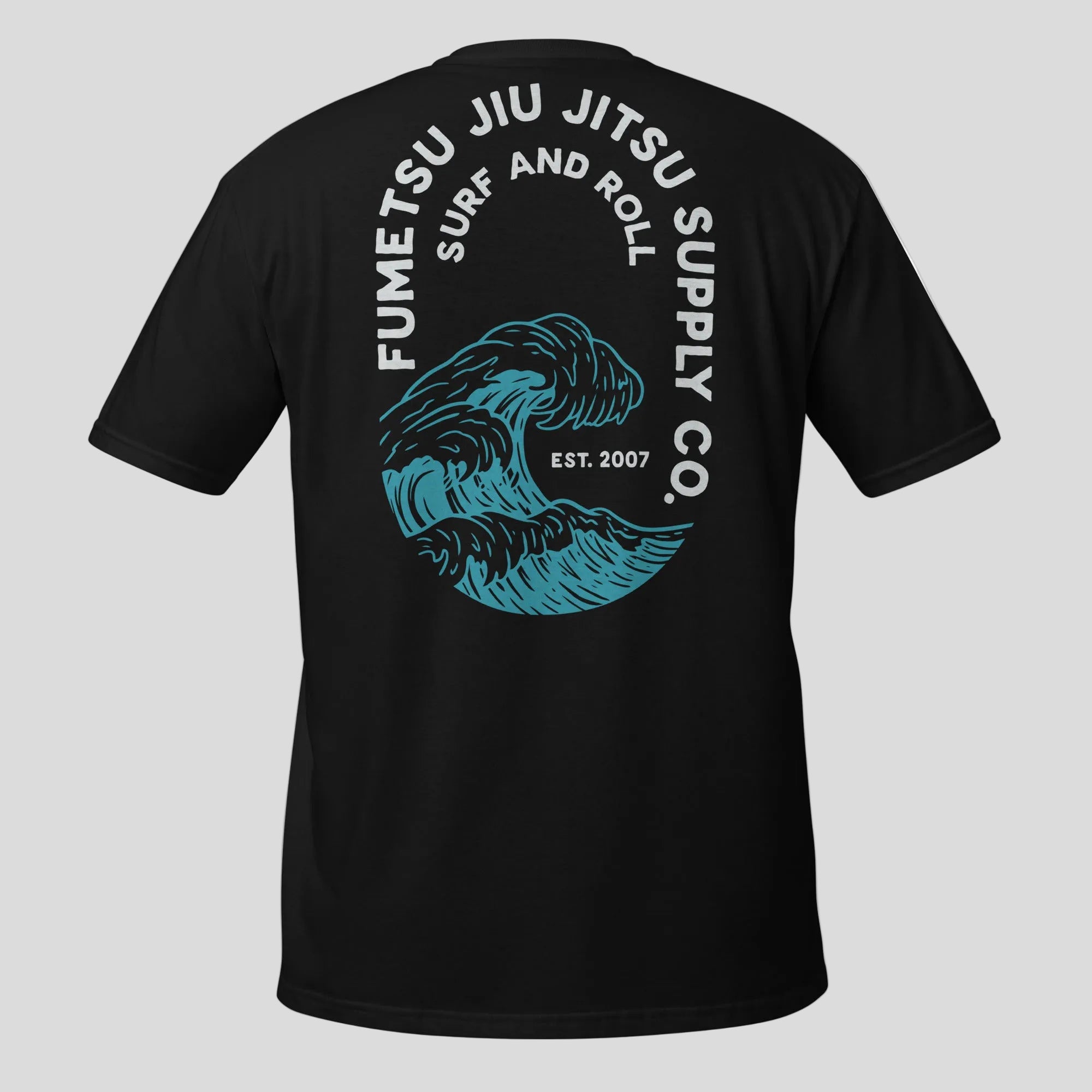 Surf and Roll T-Shirt Black Back