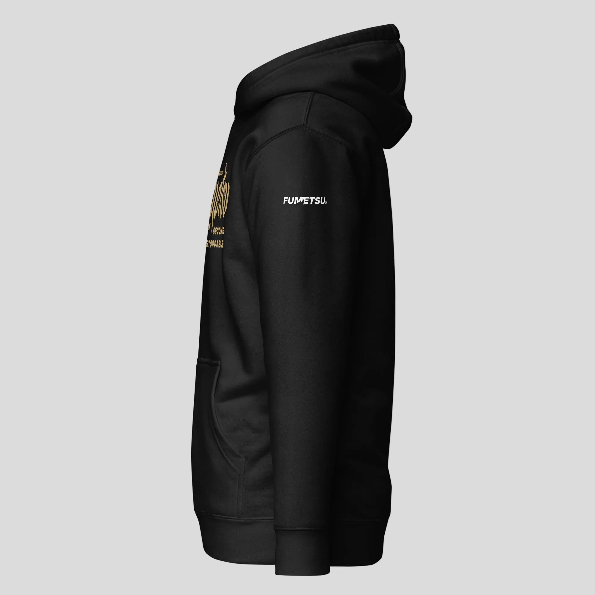 Underground Hoodie Black Side