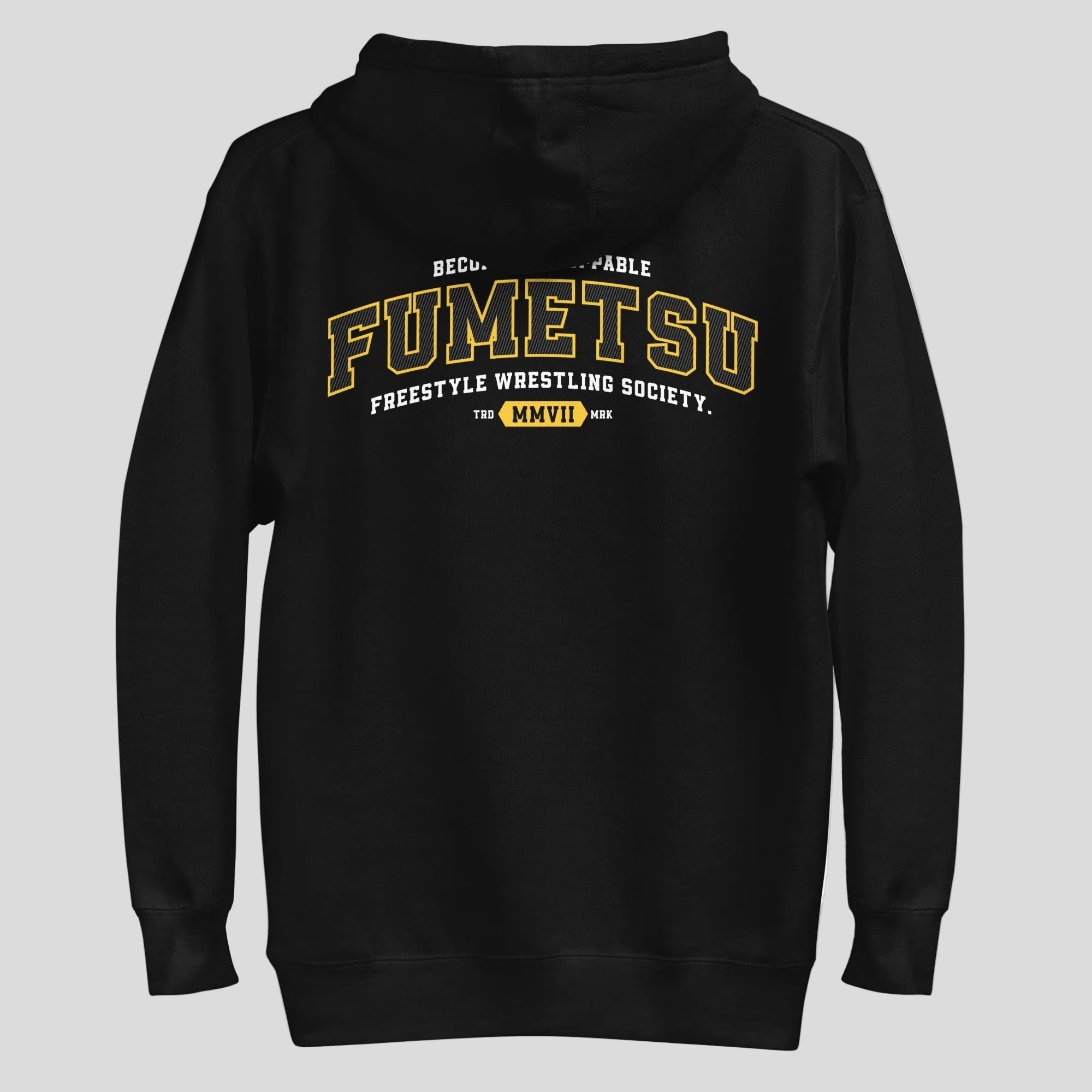 Varsity Hoodie Black Back
