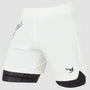 White/Black Icon Womens Dual Layer Fight Shorts