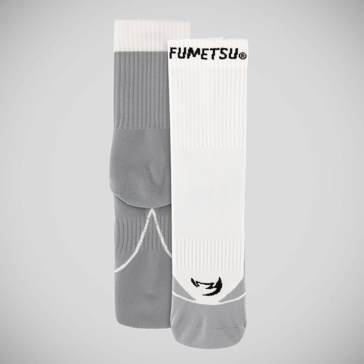 White/Grey Ghost 2 Pack Socks - Fumetsu