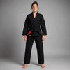 Kimono de JJB Ghost V-Lite noir/jaune pour femme