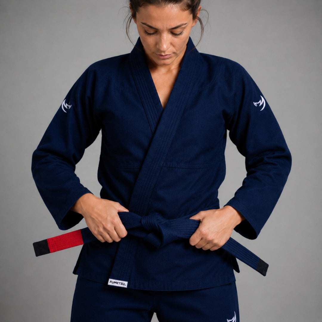 Marineblauer Ghost V-Lite BJJ Gi für Damen