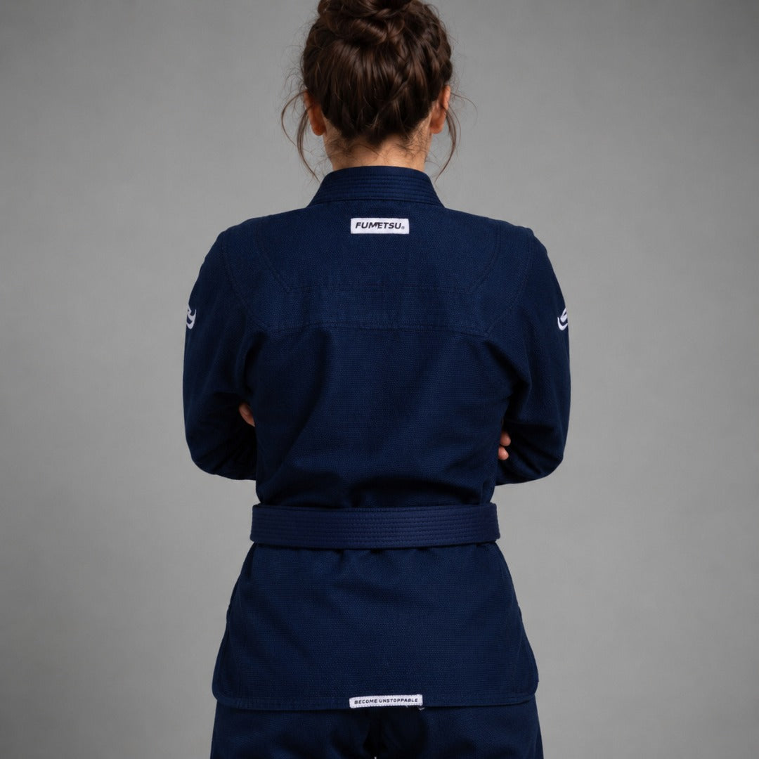 Marineblauer Ghost V-Lite BJJ Gi für Damen