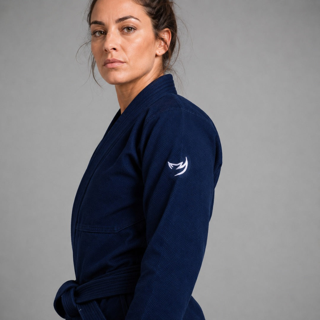 Marineblauer Ghost V-Lite BJJ Gi für Damen