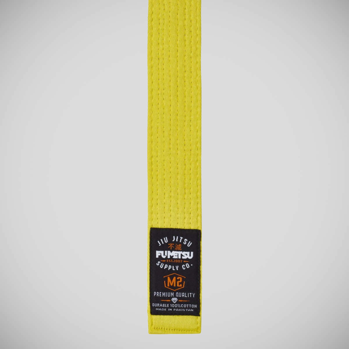 Yellow V2 Kids BJJ Belt - Fumetsu