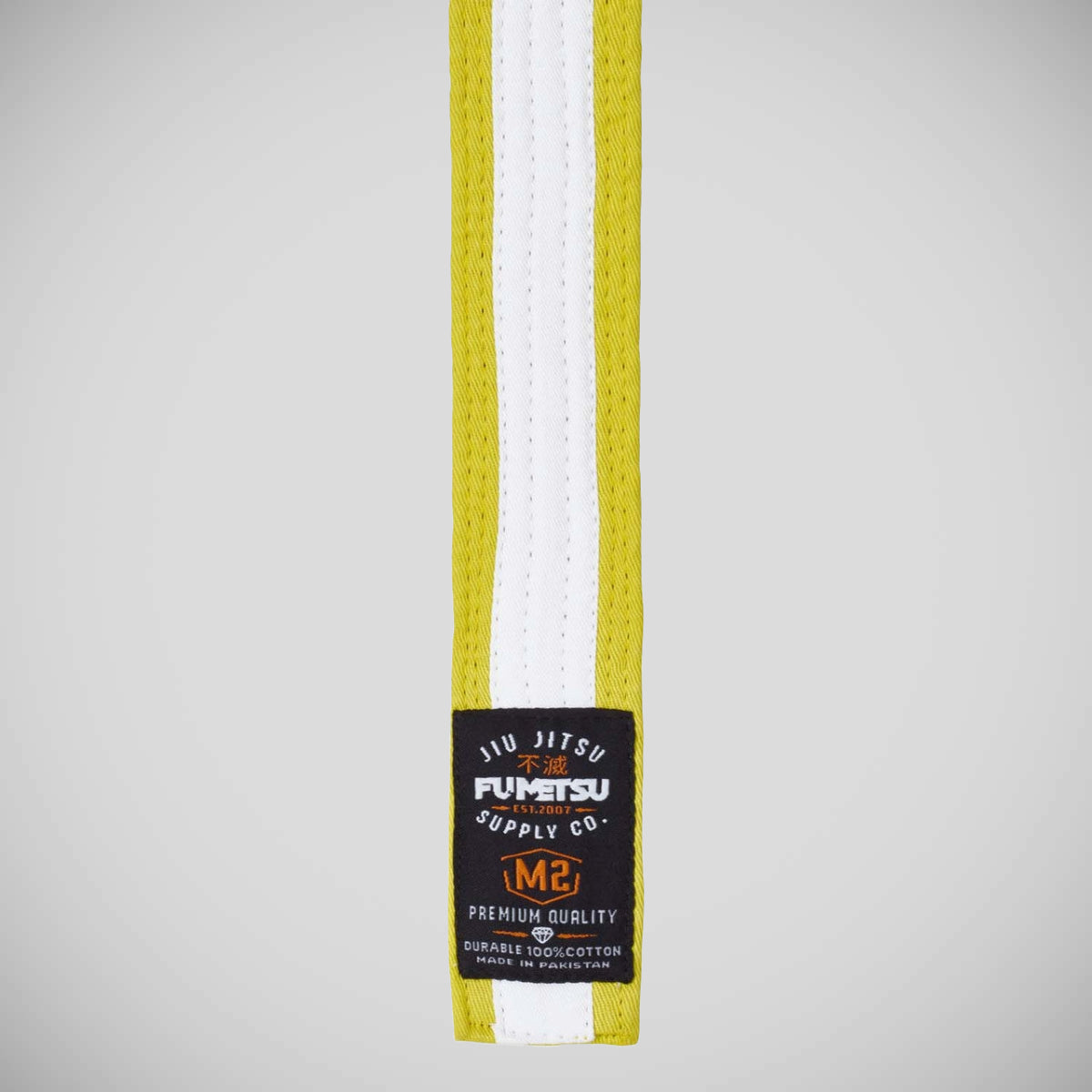 Yellow/White V2 Kids BJJ Belt - Fumetsu
