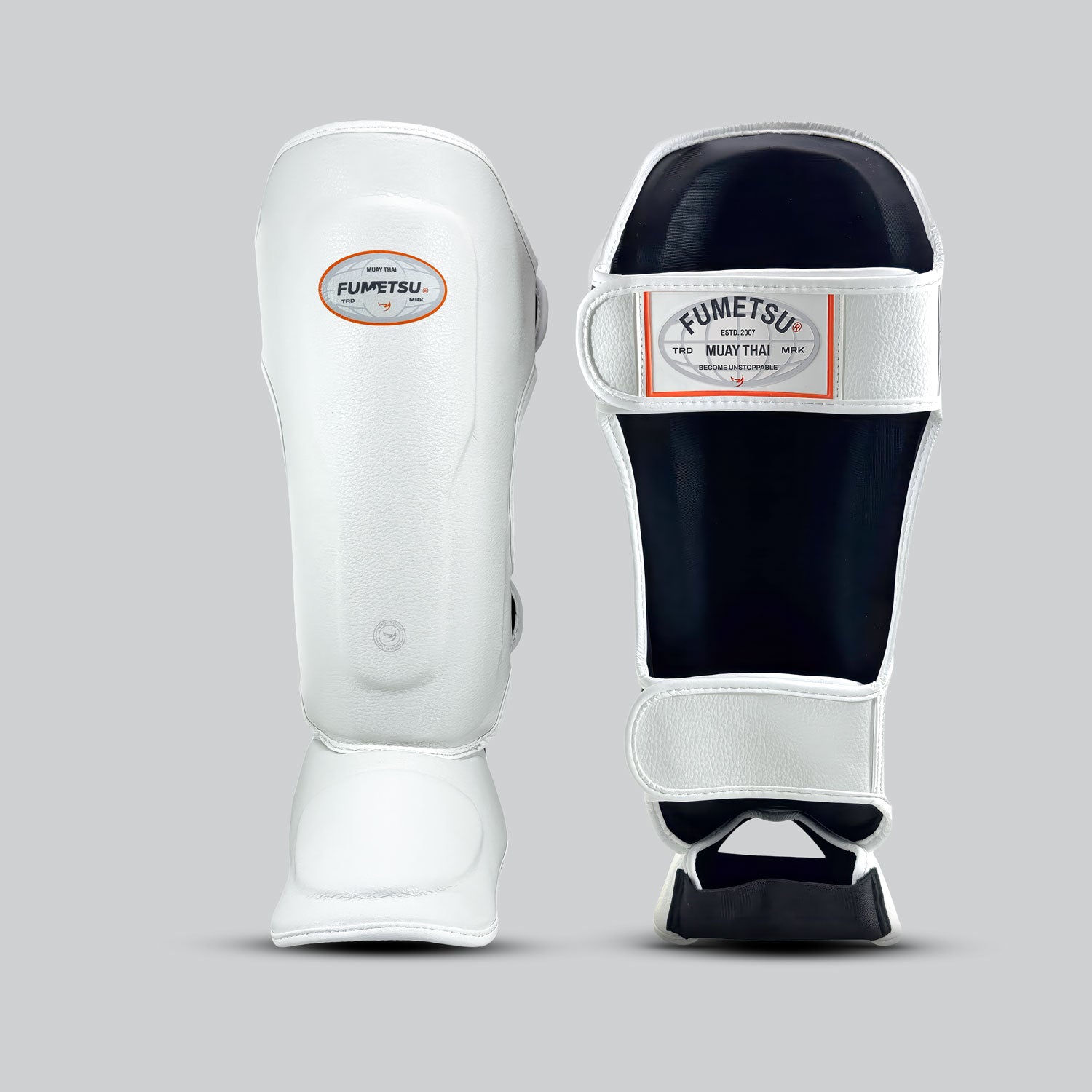 FMT1 Thai Shin Guards White