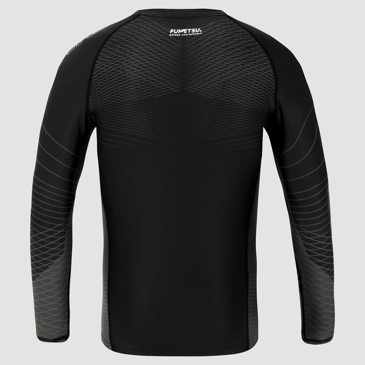Black/Black Competitor MK2 Long Sleeve Rash Guard - Fumetsu
