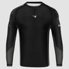 Schwarz/Schwarz Competitor MK2 Langarm-Rashguard