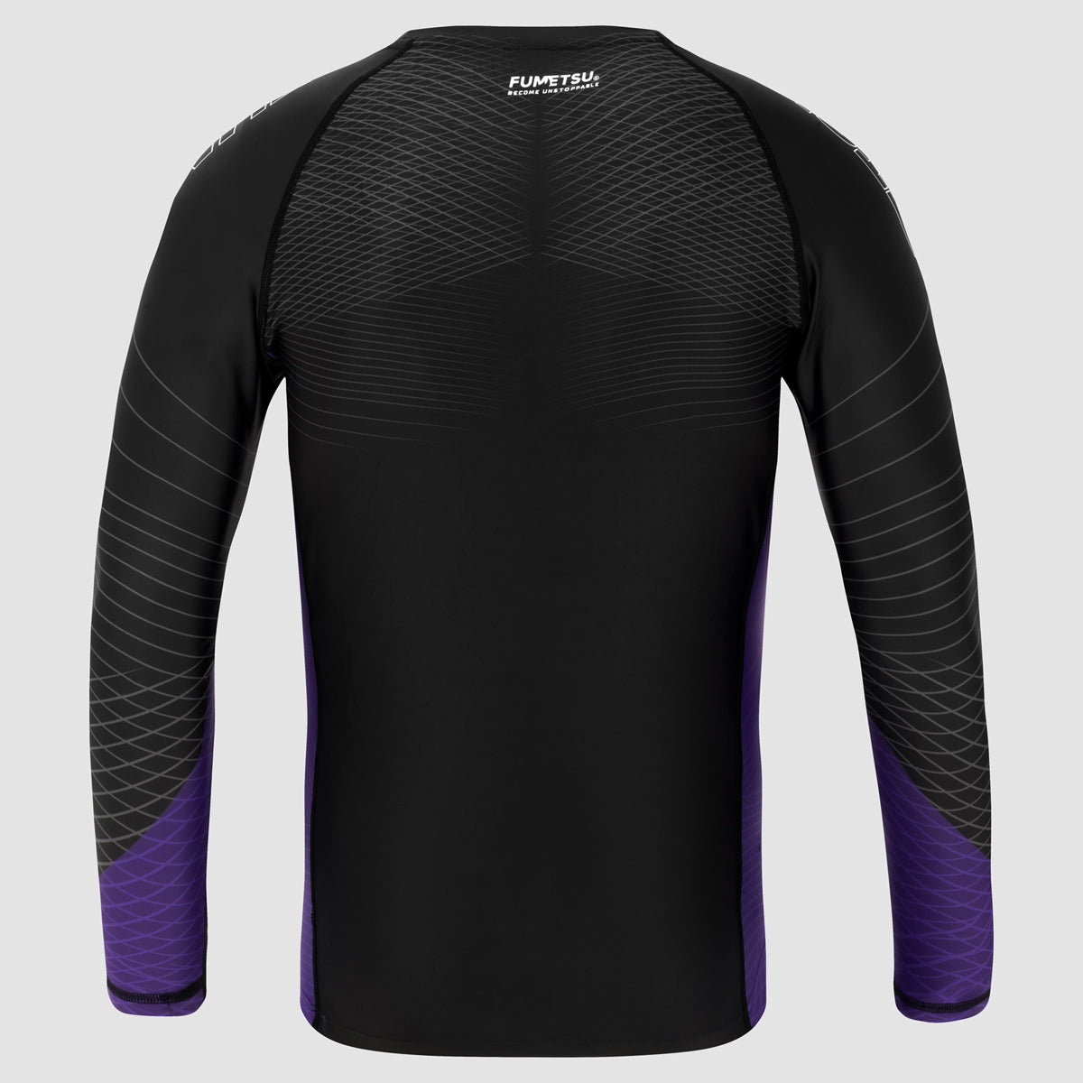 Black/Purple Competitor MK2 Long Sleeve Rash Guard - Fumetsu