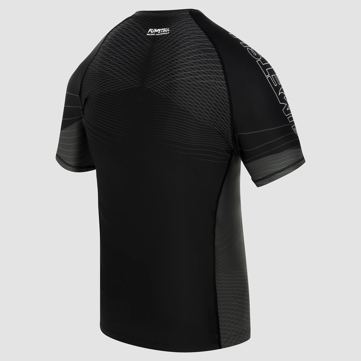 Black/Black Competitor MK2 Short Sleeve Rash Guard - Fumetsu