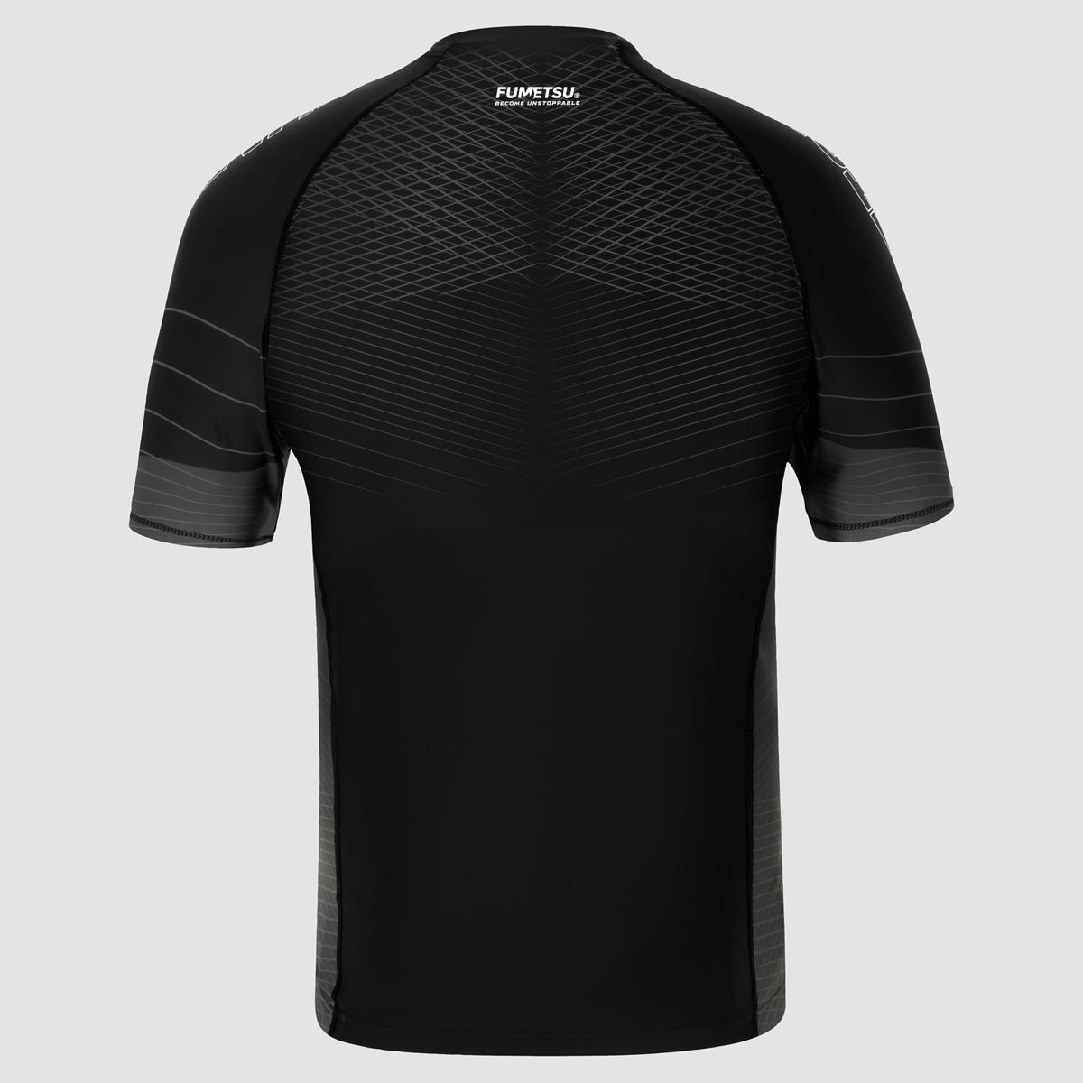 Black/Black Competitor MK2 Short Sleeve Rash Guard - Fumetsu
