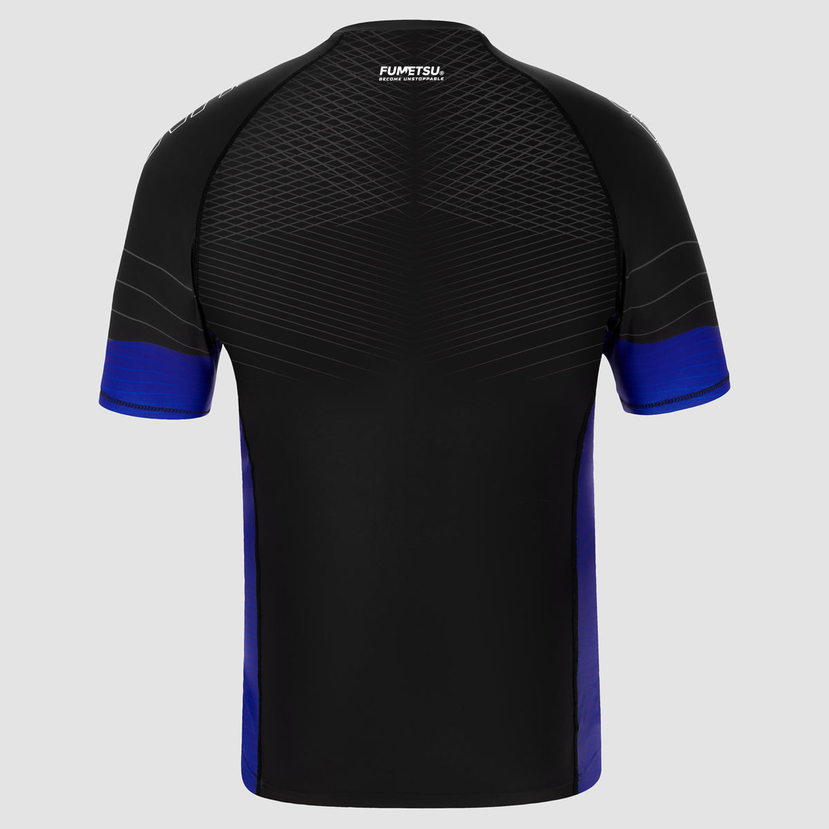 Black/Blue Competitor MK2 Short Sleeve Rash Guard - Fumetsu