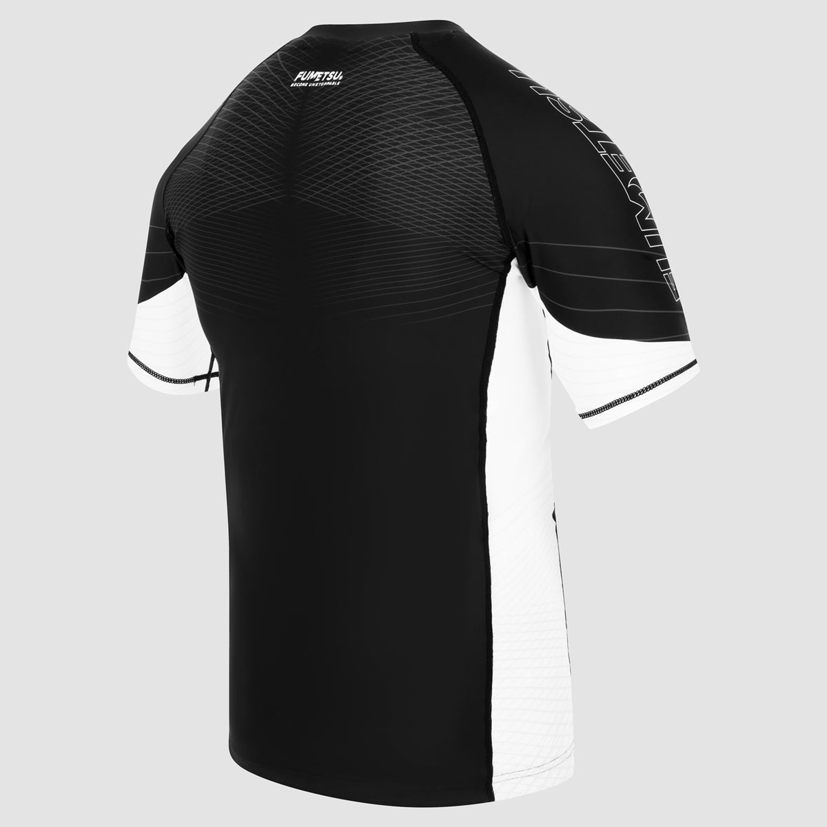 Black/White Competitor MK2 Short Sleeve Rash Guard - Fumetsu