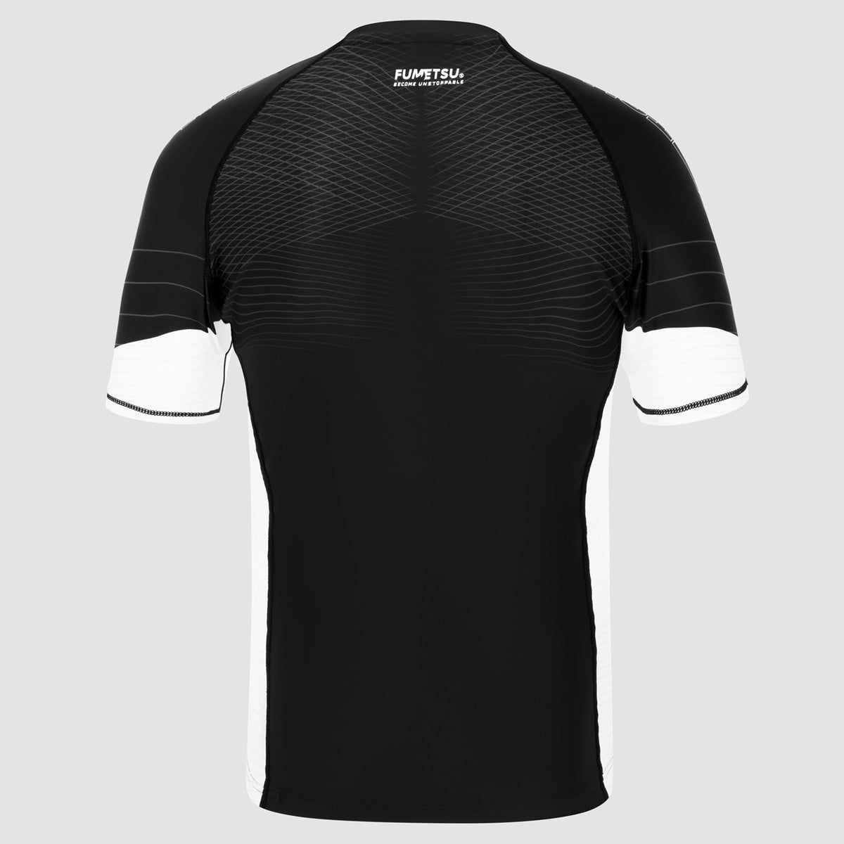 Black/White Competitor MK2 Short Sleeve Rash Guard - Fumetsu
