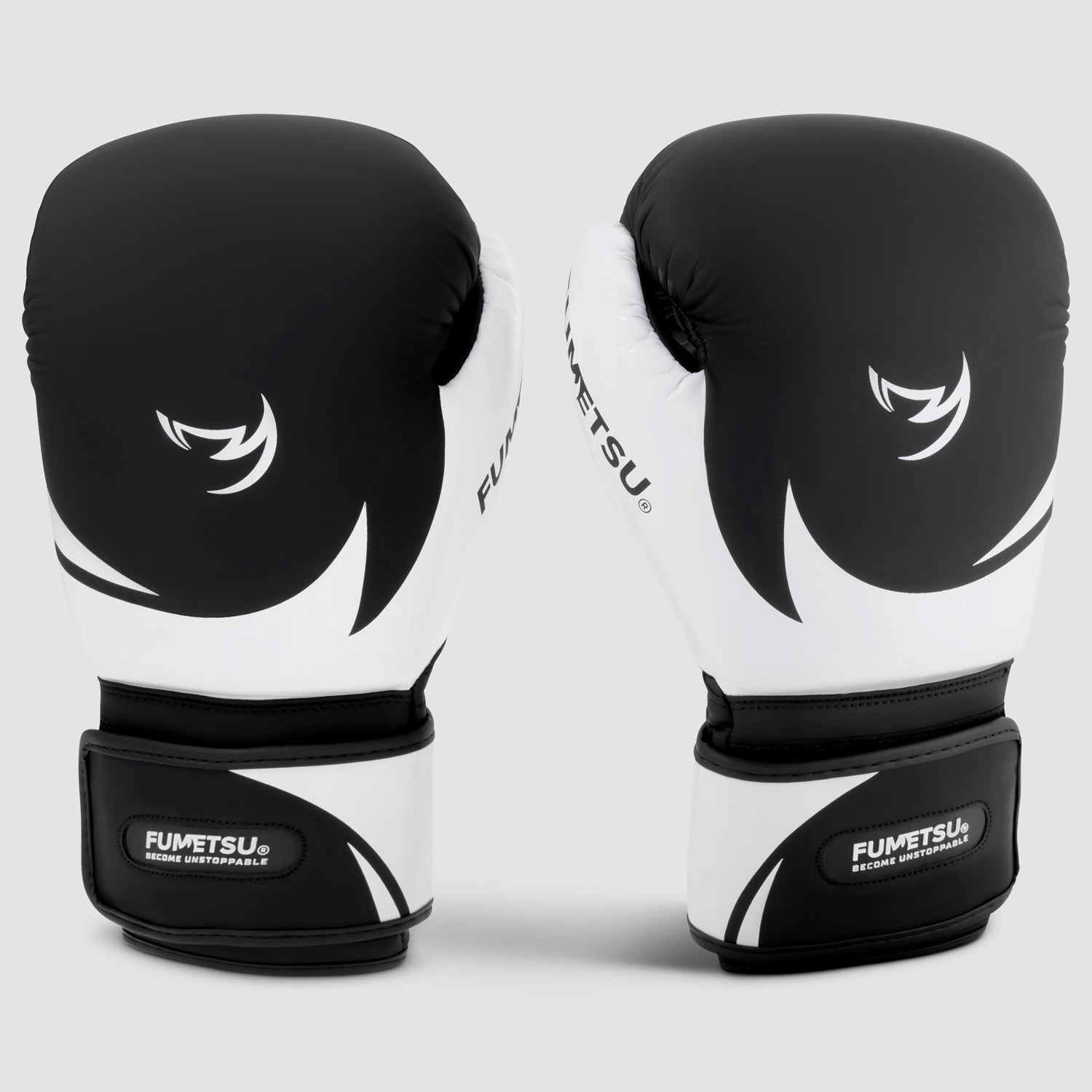 Black/White Ghost S3 Boxing Gloves - Fumetsu